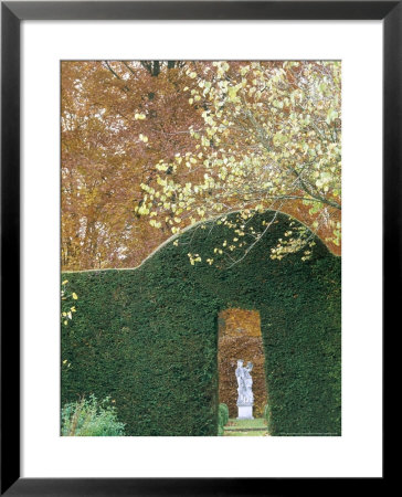 Statue Of The Hunter (Cranborne Manor Garden) (November) by Carole Drake Pricing Limited Edition Print image
