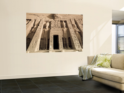 Egypt, Abu Simbel, Temple Of Nefertari And Hathor by Michele Falzone Pricing Limited Edition Print image