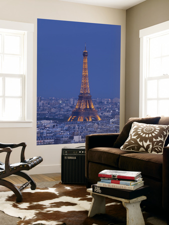 Eiffel Tower And Skyline Of Paris, France by Jon Arnold Pricing Limited Edition Print image