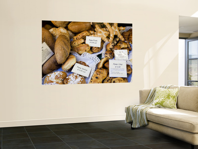 Bread Shop Window, Bergamo, Lombardy, Italy by Peter Adams Pricing Limited Edition Print image