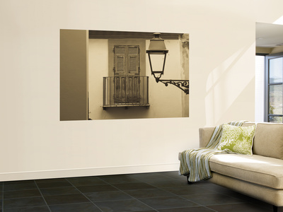 Italy, Sardinia, Western Sardinia, Bosa, Shutters And Balcony by Walter Bibikow Pricing Limited Edition Print image
