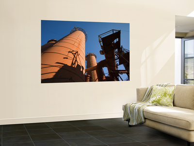 Usa, Alabama, Birmingham, Sloss Furnaces National Historic Landmark by Walter Bibikow Pricing Limited Edition Print image