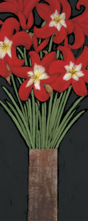 Red Hot Lilies by R. Rafferty Pricing Limited Edition Print image