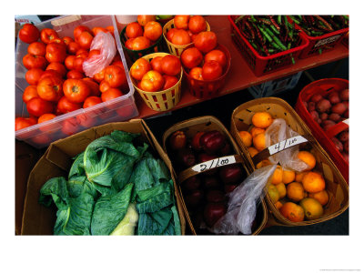 Farm Produce At A Local Farmers Market by Raymond Gehman Pricing Limited Edition Print image