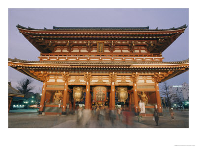 Built In 645 Ad, The Asakusa Kannon Temple Is The Oldest Temple In Tokyo by Richard Nowitz Pricing Limited Edition Print image