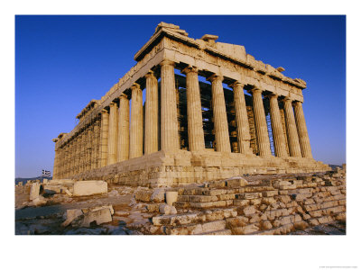 View Of The Parthenon by Todd Gipstein Pricing Limited Edition Print image