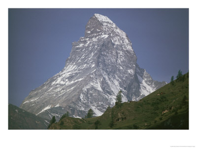 Classic View Of The Matterhorn by Walter Meayers Edwards Pricing Limited Edition Print image