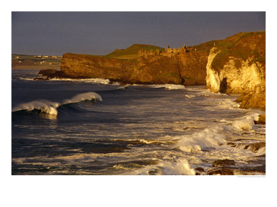 14Th Century Dunluce Castle On Coastal Cliffs, Antrim, Northern Ireland by Gareth Mccormack Pricing Limited Edition Print image