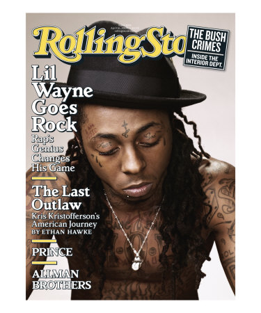 Lil Wayne, Rolling Stone No. 1076, April 16, 2009 by Peter Yang Pricing Limited Edition Print image