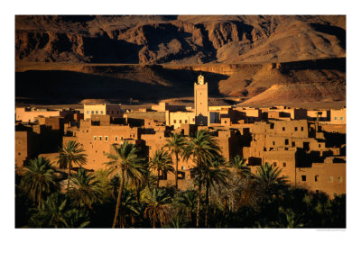 Tinerhir Kasbah, Tinerhir, Marrakesh, Morocco by Mark Daffey Pricing Limited Edition Print image