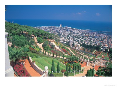 Baha'i Shrine And Garden, Israel by Barry Winiker Pricing Limited Edition Print image
