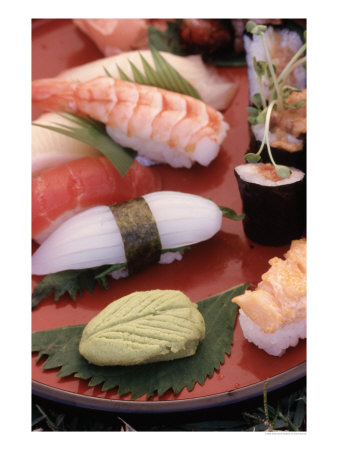 Wasabi Mustard And Sushi, Moa Mua Tei Rest, Hi by Dave Bartruff Pricing Limited Edition Print image