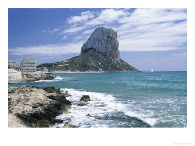 Penon De Ifach, Spain by Jim Schwabel Pricing Limited Edition Print image