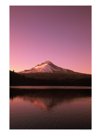 Mt. Hood &Trillium Lake, Or by Donald Higgs Pricing Limited Edition Print image
