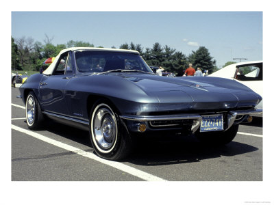1967 Corvette Stingray 327 35 Hp by Jeff Greenberg Pricing Limited Edition Print image