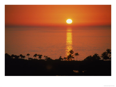 Sunset Over Gulf Of Mexico, Naples, Fl by Terri Froelich Pricing Limited Edition Print image