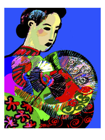 Japanese Maiden by Diana Ong Pricing Limited Edition Print image
