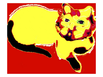 Red Cat by Diana Ong Pricing Limited Edition Print image