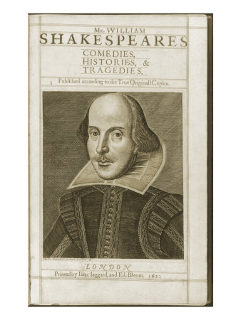 William Shakespeare by Martin Droeshout Pricing Limited Edition Print image