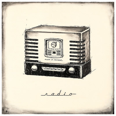 Vintage Radio by Marco Fabiano Pricing Limited Edition Print image