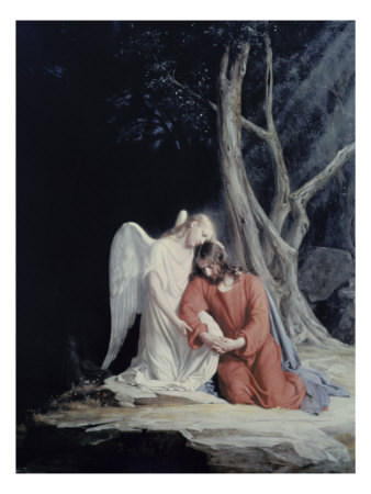 Agony In The Garden by Carl Bloch Pricing Limited Edition Print image