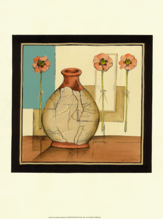 Earthtone Pottery Ii by Jennifer Goldberger Pricing Limited Edition Print image