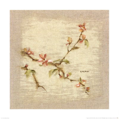 Cherry Blossom Square by Cheri Blum Pricing Limited Edition Print image