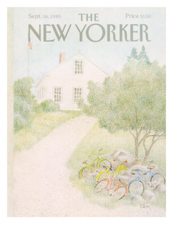 The New Yorker Cover - September 16, 1985 by Charles E. Martin Pricing Limited Edition Print image