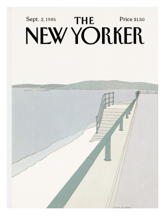 The New Yorker Cover - September 2, 1985 by Gretchen Dow Simpson Pricing Limited Edition Print image