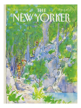 The New Yorker Cover - July 30, 1984 by Arthur Getz Pricing Limited Edition Print image