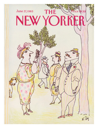 The New Yorker Cover - June 27, 1983 by William Steig Pricing Limited Edition Print image
