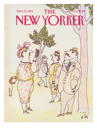 The New Yorker Cover - June 27, 1983 by William Steig Pricing Limited Edition Print image