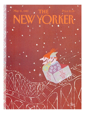 The New Yorker Cover - May 31, 1982 by William Steig Pricing Limited Edition Print image