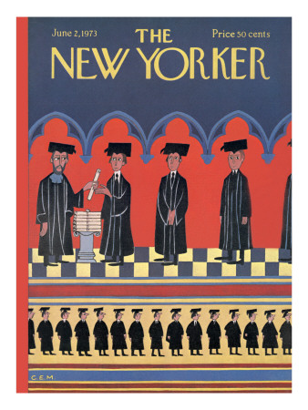 The New Yorker Cover - June 2, 1973 by Charles E. Martin Pricing Limited Edition Print image