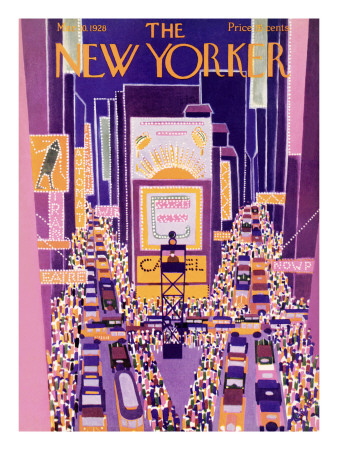 The New Yorker Cover - March 10, 1928 by Ilonka Karasz Pricing Limited Edition Print image