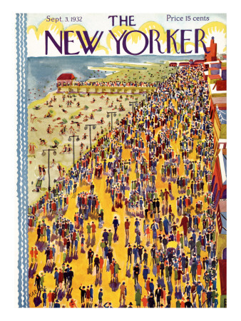 The New Yorker Cover - September 3, 1932 by Ilonka Karasz Pricing Limited Edition Print image