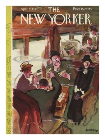 The New Yorker Cover - April 29, 1933 by Garrett Price Pricing Limited Edition Print image