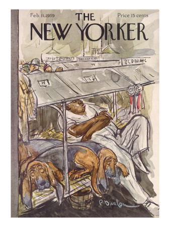 The New Yorker Cover - February 11, 1939 by Perry Barlow Pricing Limited Edition Print image