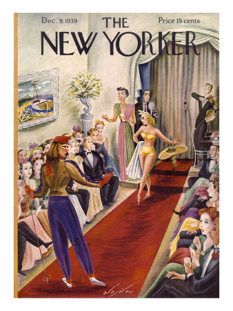The New Yorker Cover - December 9, 1939 by Constantin Alajalov Pricing Limited Edition Print image