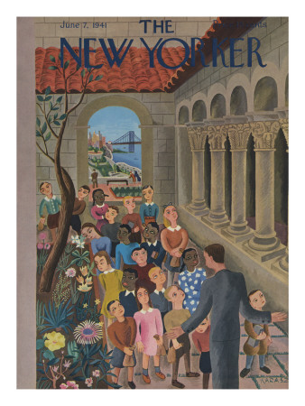 The New Yorker Cover - June 7, 1941 by Ilonka Karasz Pricing Limited Edition Print image