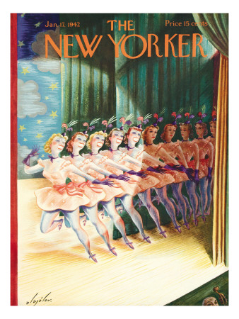 The New Yorker Cover - January 17, 1942 by Constantin Alajalov Pricing Limited Edition Print image