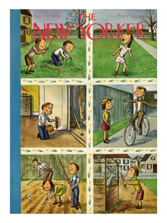 The New Yorker Cover - April 25, 1942 by William Steig Pricing Limited Edition Print image