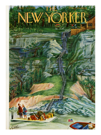 The New Yorker Cover - July 24, 1948 by Constantin Alajalov Pricing Limited Edition Print image