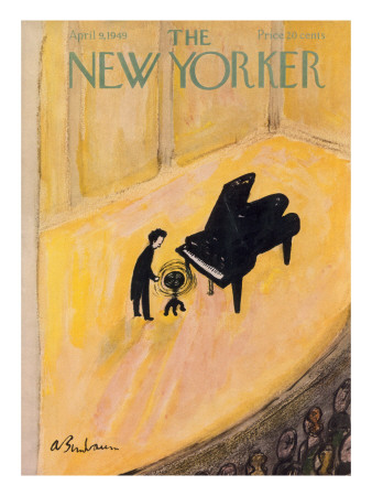 The New Yorker Cover - April 9, 1949 by Abe Birnbaum Pricing Limited Edition Print image