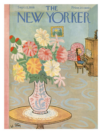 The New Yorker Cover - September 13, 1958 by William Steig Pricing Limited Edition Print image
