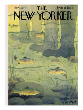 The New Yorker Cover - May 2, 1959 by Charles E. Martin Pricing Limited Edition Print image