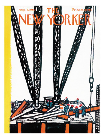 The New Yorker Cover - August 13, 1960 by Abe Birnbaum Pricing Limited Edition Print image