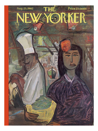 The New Yorker Cover - August 25, 1962 by Ludwig Bemelmans Pricing Limited Edition Print image