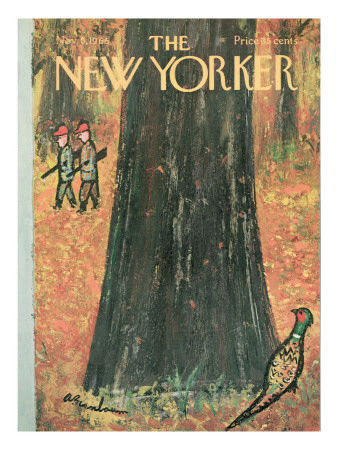 The New Yorker Cover - November 5, 1966 by Abe Birnbaum Pricing Limited Edition Print image