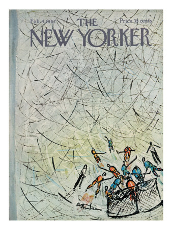 The New Yorker Cover - February 4, 1967 by Abe Birnbaum Pricing Limited Edition Print image